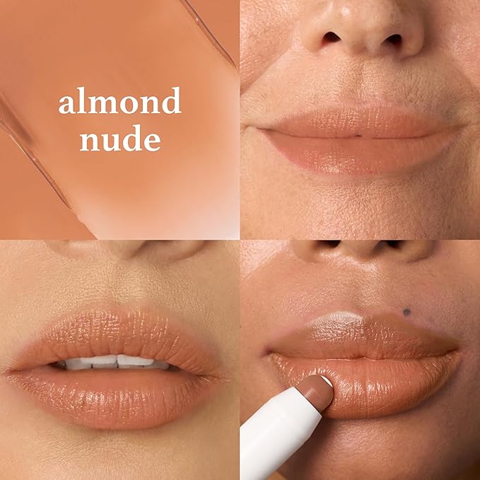 Julep It's Balm: Tinted Lip Balm + Buildable Lip Color - Almond Nude - Natural Gloss Finish - Hydrating Vitamin E Core - Vegan