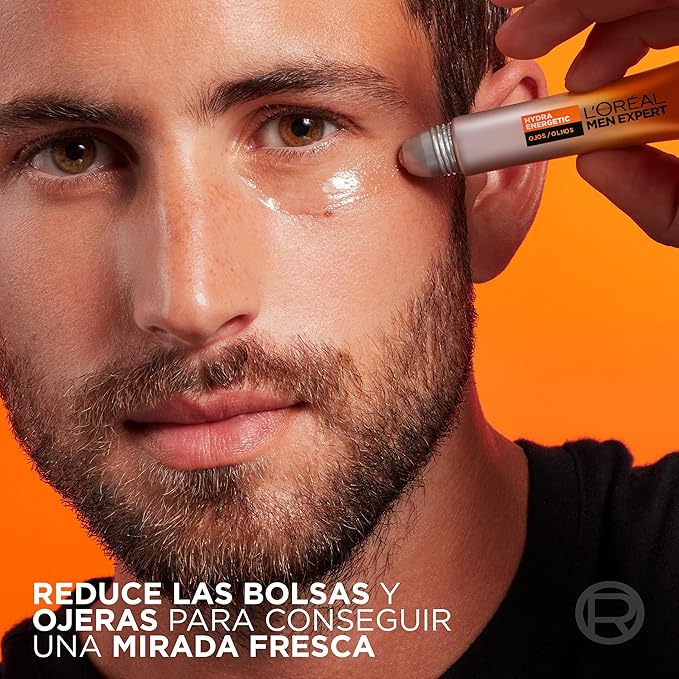 L'Oreal Paris Men Expert Gel Ultra Moisturising Anti-Fatigue Hydra Energetic – 10 ml Eye Roll-On