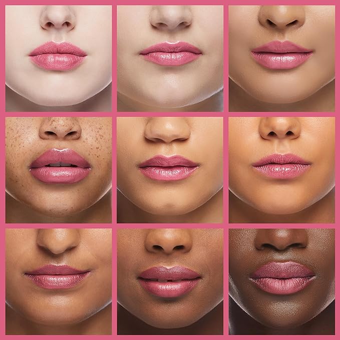 Revlon Lip Balm, Kiss Tinted Lip Balm, Face Makeup with Lasting Hydration, SPF 20, Infused with Natural Fruit Oils, 025 Fresh Strawberry, 0.09 Oz