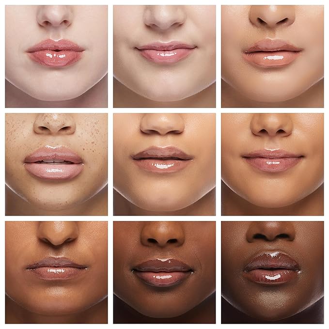 Hydrating Lip Glow Oil, Moisturizing Lip Glow Oil, Nourishing Glossy Transparent Lip Oil, Plumping Lip Oil, Lip Balm, Non-sticky Tinted Toot Lip Balm for Lip Care (CORAL) 0.2 OZ