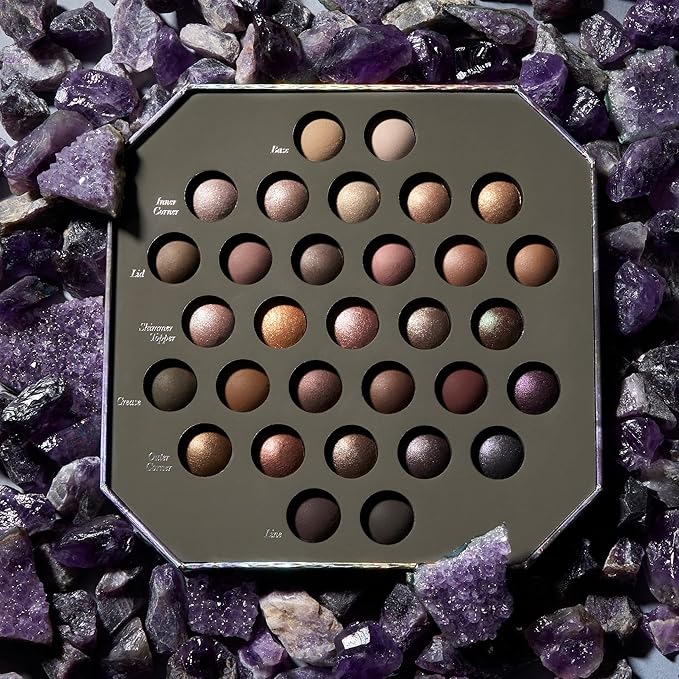 LAURA GELLER NEW YORK The Ultimate Palette Hidden Gems Baked Eyeshadow Palette - 31 shades - Matte and Shimmer Shades - Pigmented Crease-Proof Eye Makeup