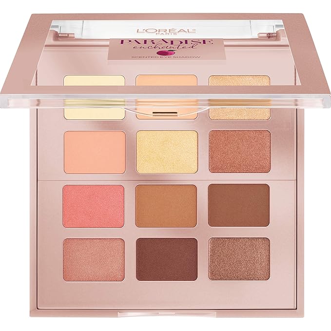 L'Oreal Paris Paradise Enchanted Scented Eyeshadow Palette, 0.25 fl; oz. (Pack of 2)