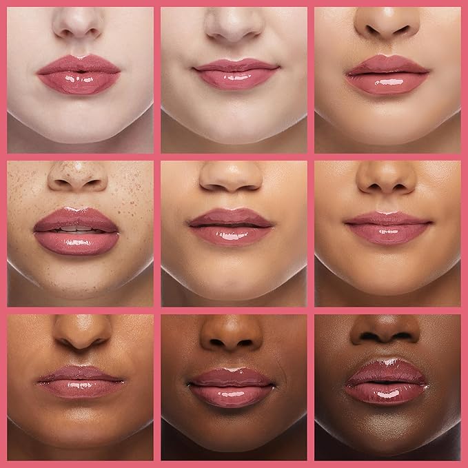 KEYBO Lip Plumper Dotom Lip Plus 16 Colors, 3 Steps Extreme Plumping Clear Lip Gloss by Essence Lip Care Oil & 16 Color Tints from Korean Makeup (06. Autumn Delight)