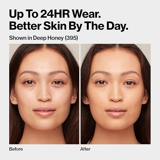 Revlon Liquid Foundation, ColorStay Face Makeup for Combination & Oily Skin, SPF 15, Longwear Medium-Full Coverage with Matte Finish, Nude (200), 1.0 Oz