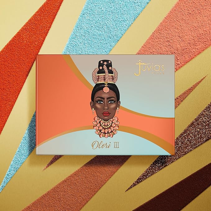Juvia's Place Olori 3 - Coral, brown, Bronze, Shades of 6, Eyeshadow Palette, Professional Eye Makeup, Pigmented Eyeshadow Palette, Makeup Palette for Eye Color & Shine, Pressed Eyeshadow Cosmetics