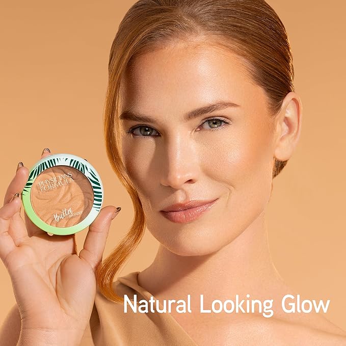 Physicians Formula Murumuru Butter Bronzer, Moisturizing, Nourishing Murumuru Butter for Silky Glow, Dermatologist Tested, Hypoallergenic, Vegan & Cruelty-Free - Brazilian Glow