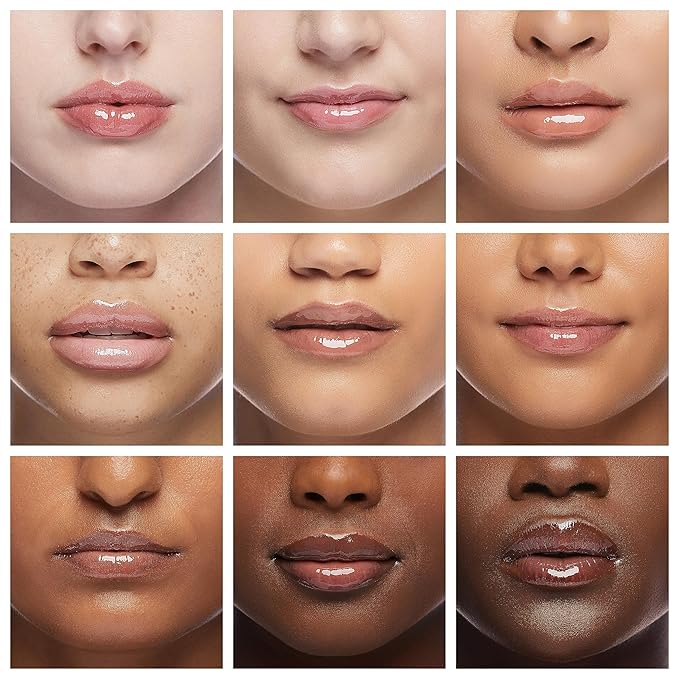 W7 Hot Shot Plumping Gloss Bundle - Enhancing Plump Effect For Fuller Lips - Clear, Natural, High Shine Finish - 2 Pack