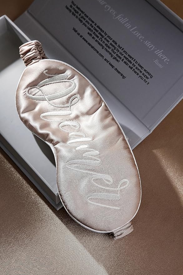 ESNA HOME 22-Momme Mulberry Silk (Sleep Mask Silk, Dreamer)